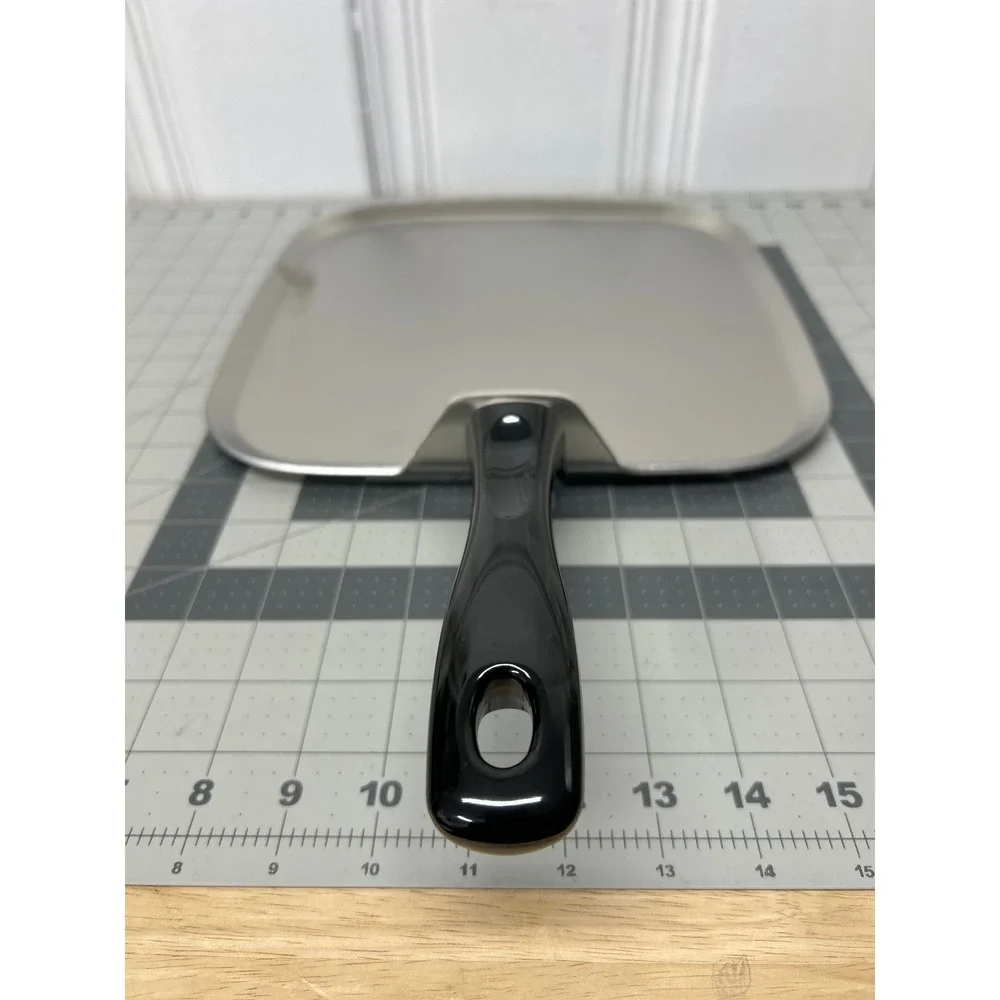 West Bend Square Griddle Pan 11in Silver Stainless Steel Made in USA NIB